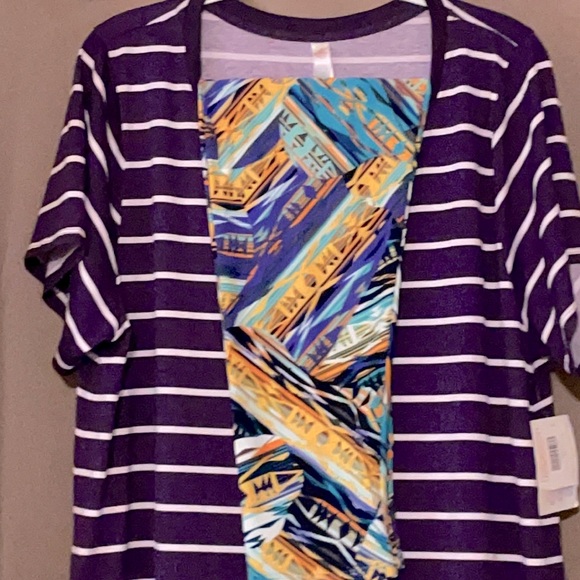 NWT LuLaRoe 3XL Christy T & TC2 Leggings Outfit